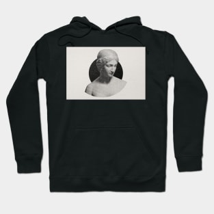 Graphic Greek Statue Design Hoodie